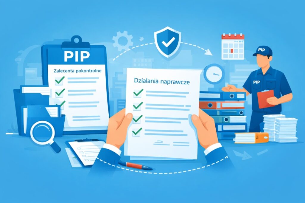 Dokumentowanie działań naprawczych po kontroli Państwowej Inspekcji Pracy