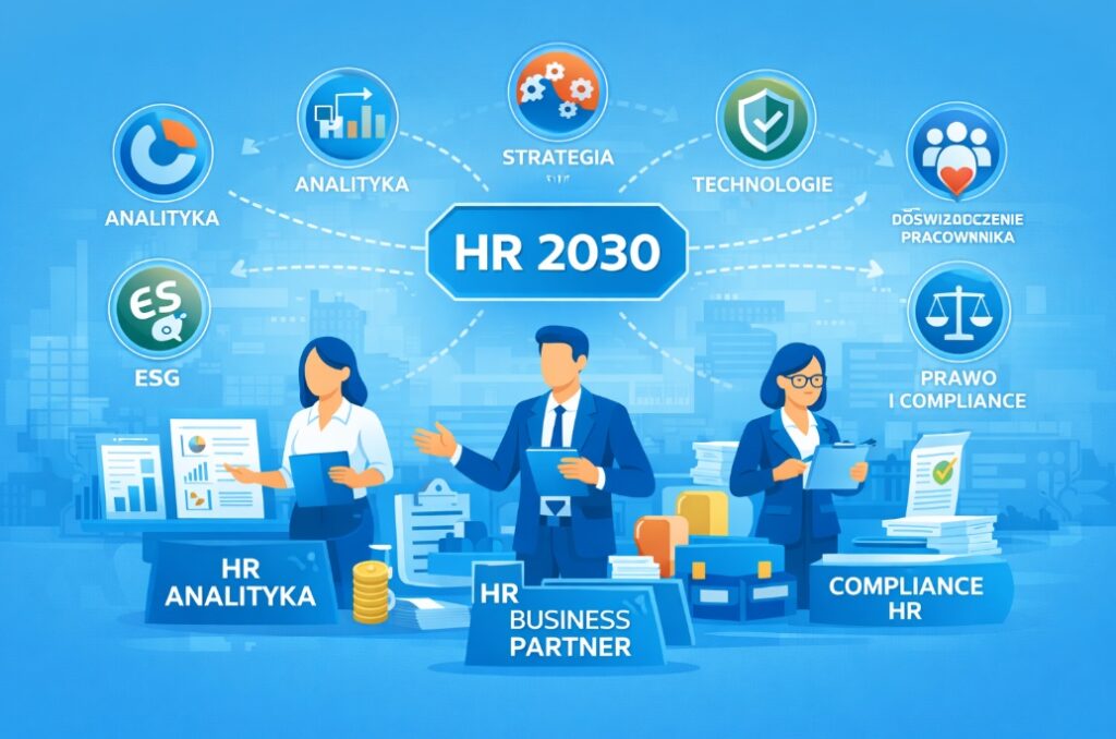 Nowe kompetencje HR-owca 2030 – analityka, technologia i compliance