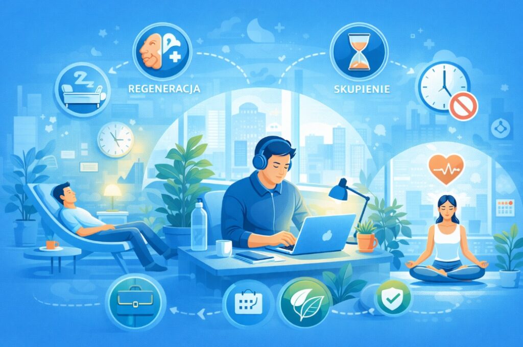 Środowisko pracy sprzyjające regeneracji i koncentracji pracowników