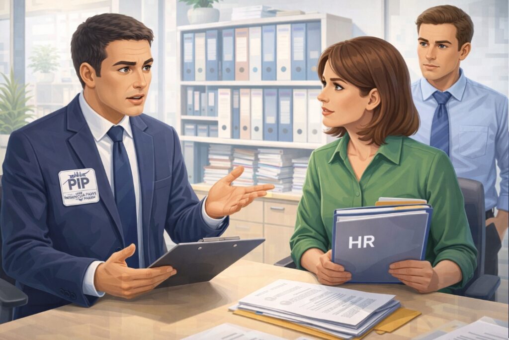 Kontrola PIP w firmie – rozmowa inspektora z działem HR